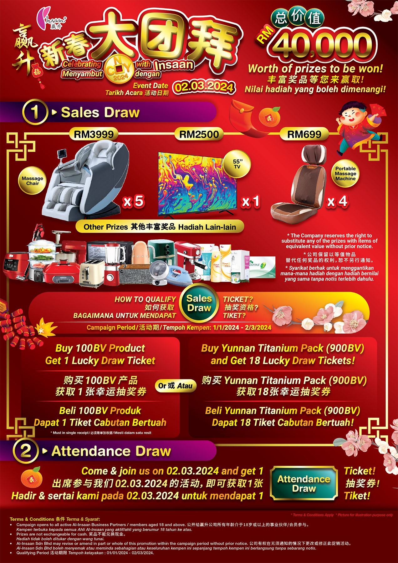 CNY Lucky Draw red aga